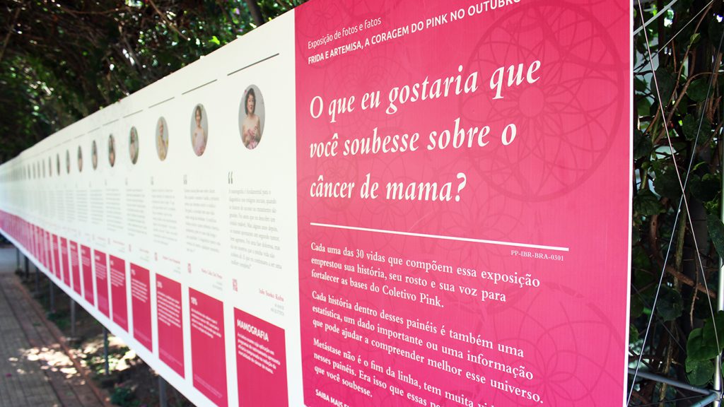 Exposição Câncer de Mama Casa das Rosas Refigueiredo